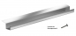 Preview: Kastendachrinne Simpel 1,25 Meter Aluminium Natur incl. Montagematerial